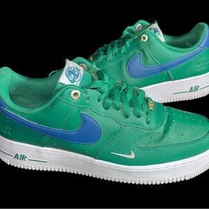 Nike Green and Blue Sneakers